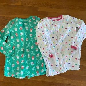 Carter’s Bundle 2 Piece Set of Footsie Pjs